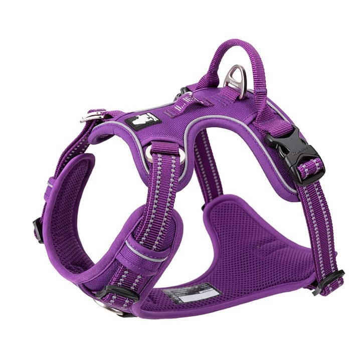 Spud Jax Petshop No Pull Harness Purple M Pet Care > Dog Supplies