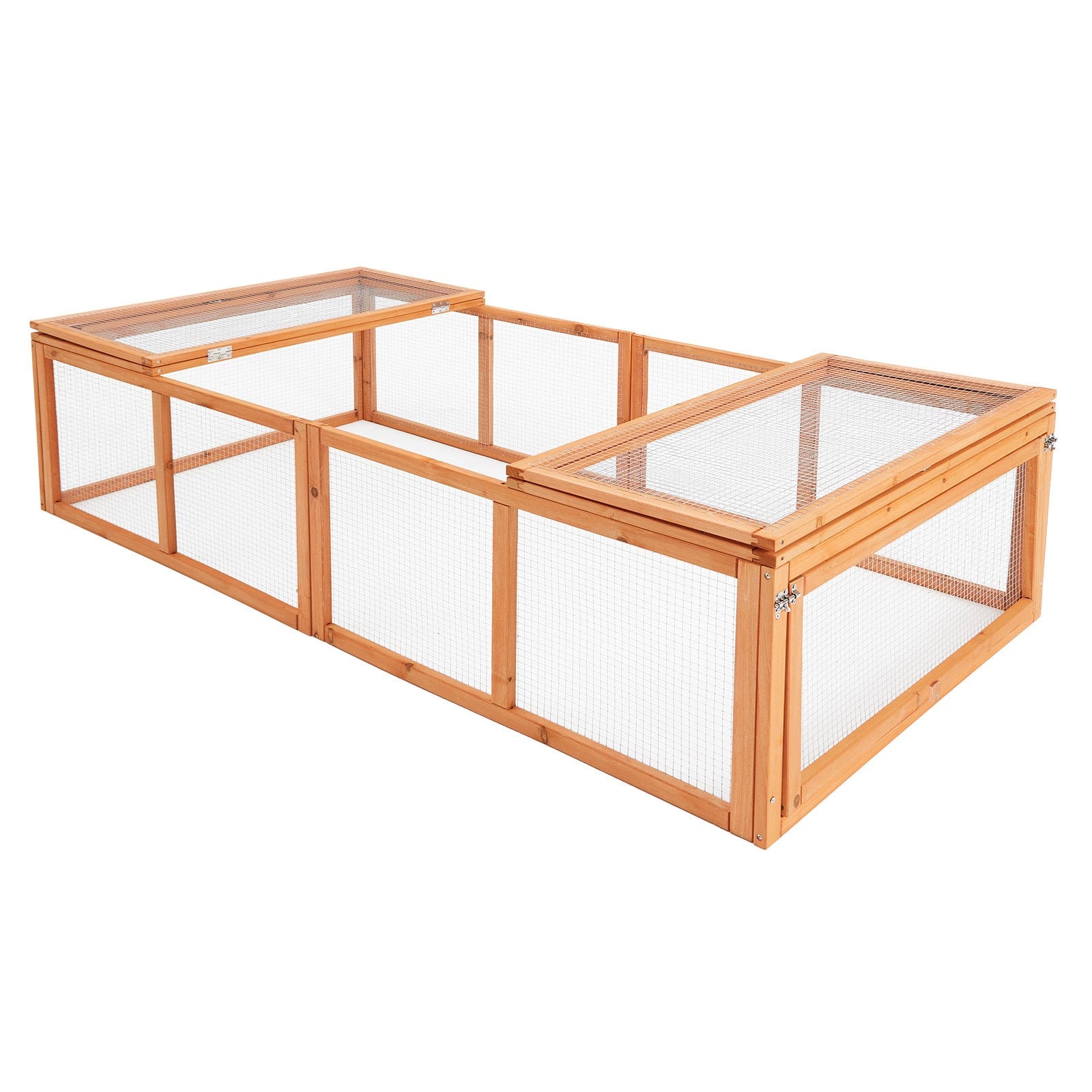 Spud Jax Petshop Paw Mate Chicken Coop Rabbit Hutch Extension Run 180 x 90 x 48cm Runey Pet Care