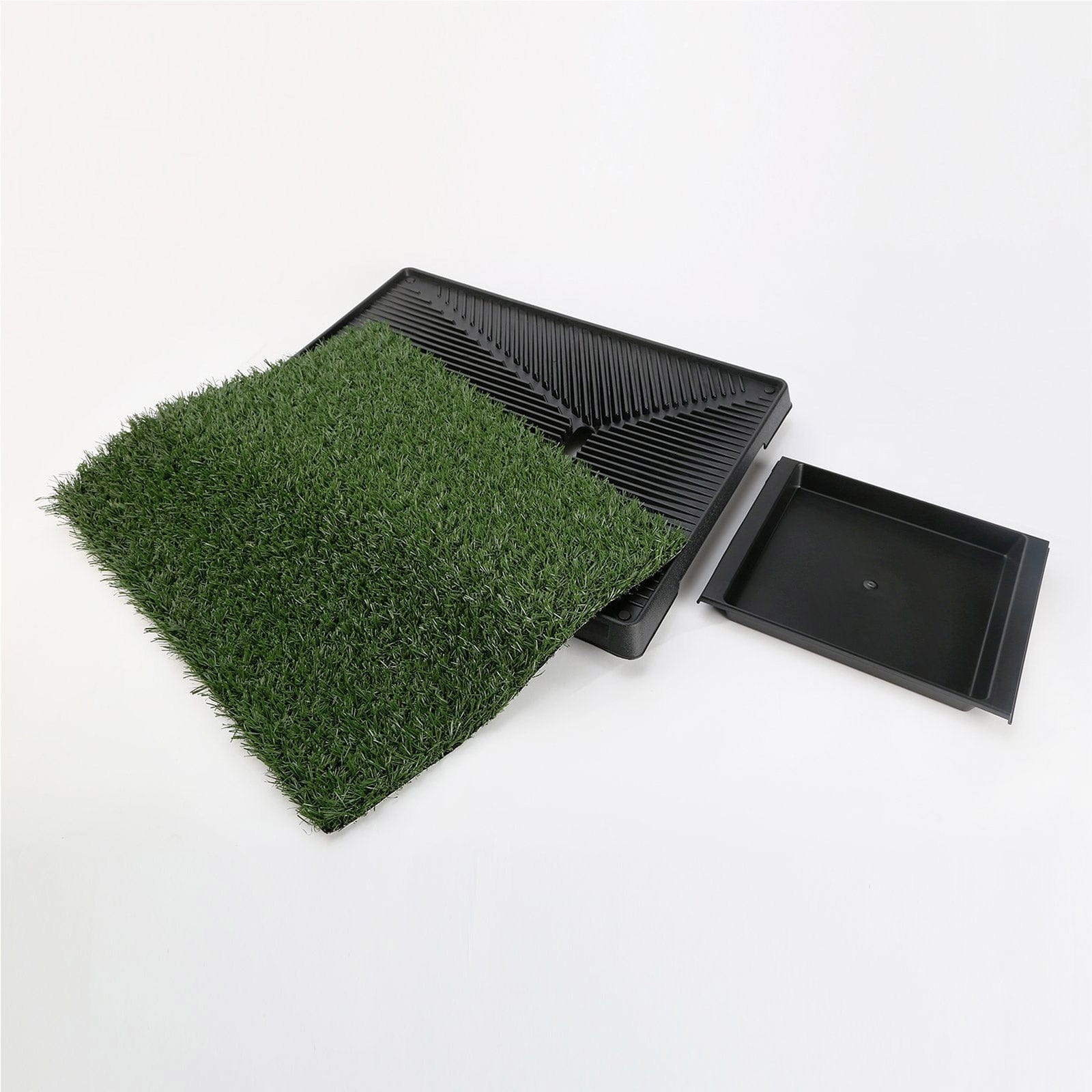 Spud Jax Petshop Pet Dog Potty Tray Training Toilet + 1 Grass Mat 63cm x 50cm Pet Care