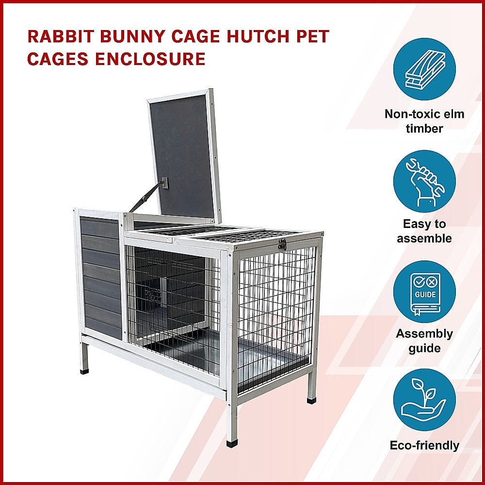 Spud Jax Petshop Rabbit Bunny Cage Hutch Pet Cages Enclosure Pet Care