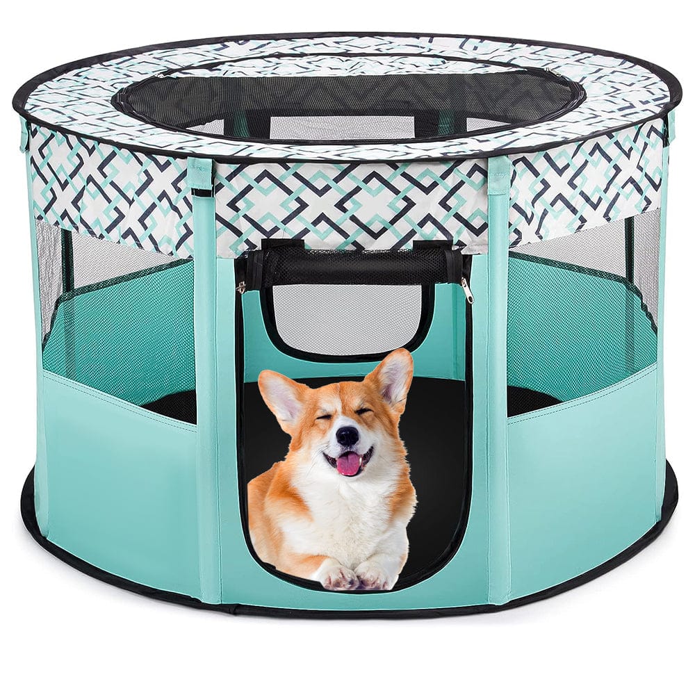 Spud Jax Petshop PETSWOL Portable Pet Playpen - Spacious Exercise Kennel Tent General Product