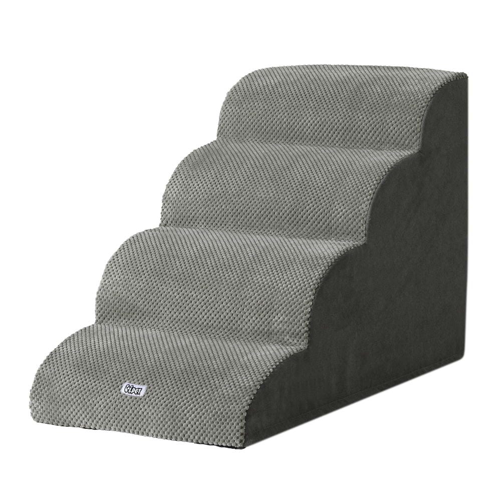 Spud Jax Petshop i.Pet Dog Ramp Steps Foam 4 Tier Pet Stairs For Bed Sofa Car Portable Indoor i.Pet Dog Ramp Steps Foam 4 Tier Pet Stairs For Bed Sofa Car Portable Indoor Pet Care &gt; Dog Supplies &gt; Dog Steps &amp; Ramps