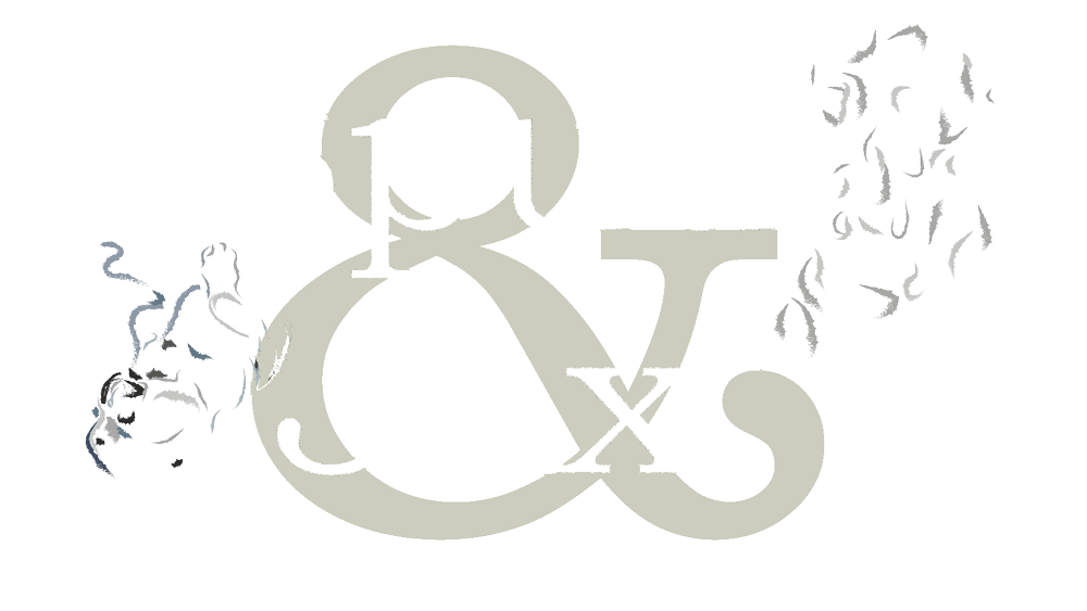Spud & Jax Logo white