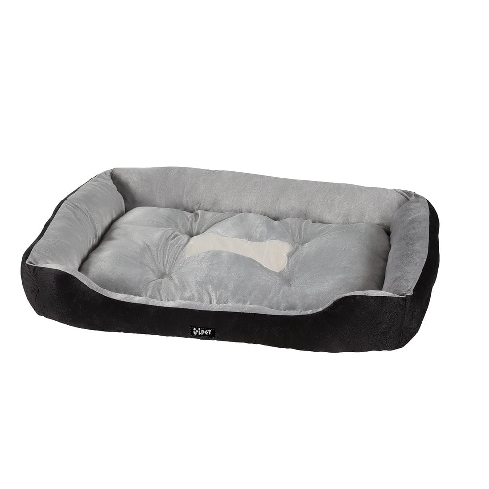 Spud Jax Petshop i.Pet Pet Bed Dog Cat Calming Soft Sleeping Comfy Plush Mat Cave Washable Black i.Pet Pet Bed Dog Cat Calming Soft Sleeping Comfy Plush Mat Cave Washable Black Pet Care &gt; Dog Supplies