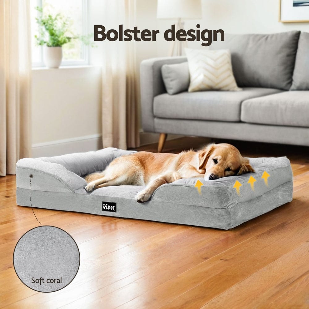 Spud Jax Petshop i.Pet Pet Bed Dog Calming Soft Cushion Egg Crate Large Sofa Washable Removable i.Pet Pet Bed Dog Calming Soft Cushion Egg Crate Large Sofa Washable Removable Pet Care > Dog Supplies