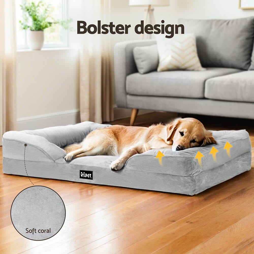 Spud Jax Petshop i.Pet Pet Bed Dog Calming Soft Cushion Egg Crate Large Sofa Removable Washable i.Pet Pet Bed Dog Calming Soft Cushion Egg Crate Large Sofa Removable Washable Pet Care > Dog Supplies > Dog Beds