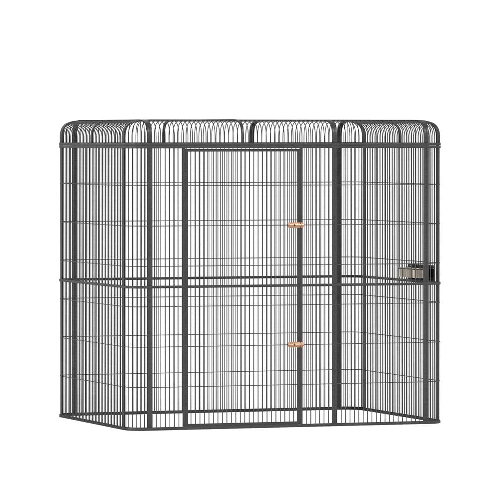 Spud Jax Petshop i.Pet Bird Cage Large Walk-in Aviary Budgie Perch Cage Parrot Pet Huge 203cm Pet Care > Bird