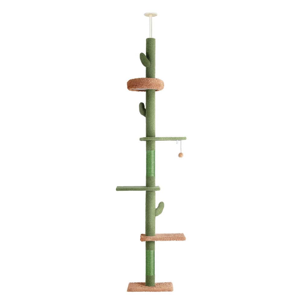 Spud Jax Petshop i.Pet Cat Tree Tower Scratching Post Scratcher Floor to Ceiling Cats Bed 290cm i.Pet Cat Tree Tower Scratching Post Scratcher Floor to Ceiling Cats Bed 290cm Pet Care &gt; Cat Supplies &gt; Cat Scratching Posts