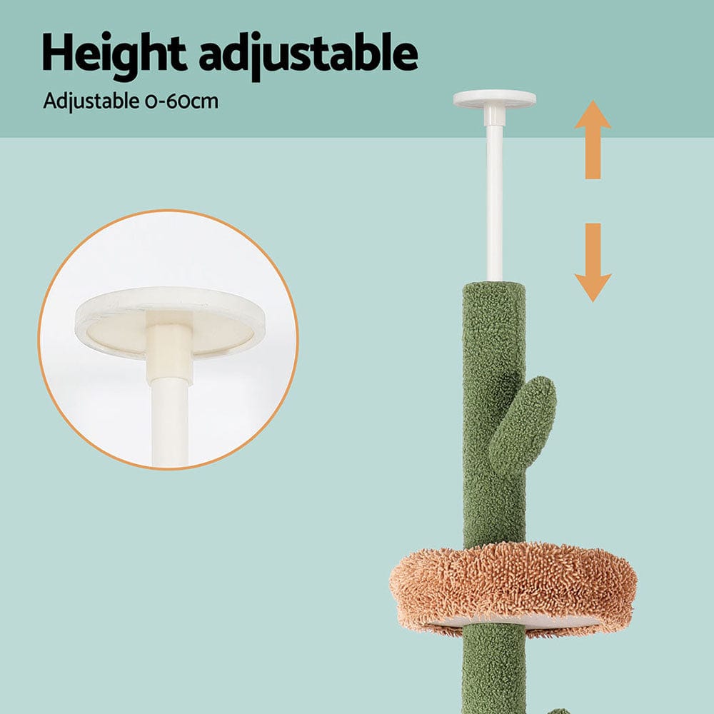 Spud Jax Petshop i.Pet Cat Tree Tower Scratching Post Scratcher Floor to Ceiling Cats Bed 290cm i.Pet Cat Tree Tower Scratching Post Scratcher Floor to Ceiling Cats Bed 290cm Pet Care > Cat Supplies > Cat Scratching Posts