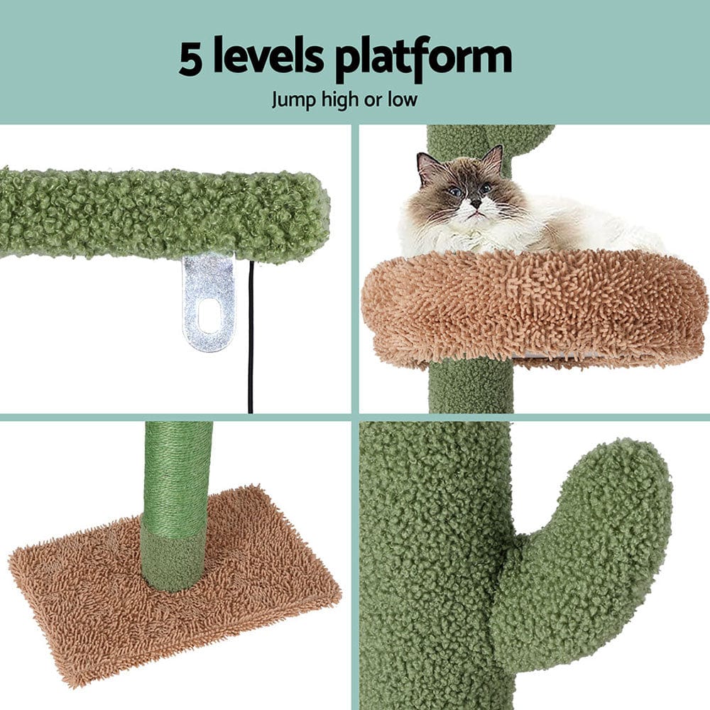Spud Jax Petshop i.Pet Cat Tree Tower Scratching Post Scratcher Floor to Ceiling Cats Bed 290cm i.Pet Cat Tree Tower Scratching Post Scratcher Floor to Ceiling Cats Bed 290cm Pet Care > Cat Supplies > Cat Scratching Posts