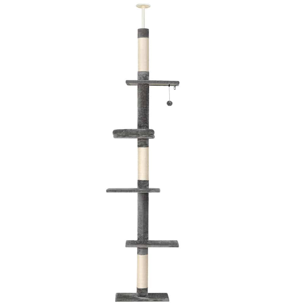 Spud Jax Petshop i.Pet Cat Tree 290cm Tower Scratching Post Scratcher Floor to Ceiling Cats Bed i.Pet Cat Tree 290cm Tower Scratching Post Scratcher Floor to Ceiling Cats Bed Pet Care &gt; Cat Supplies &gt; Cat Scratching Posts