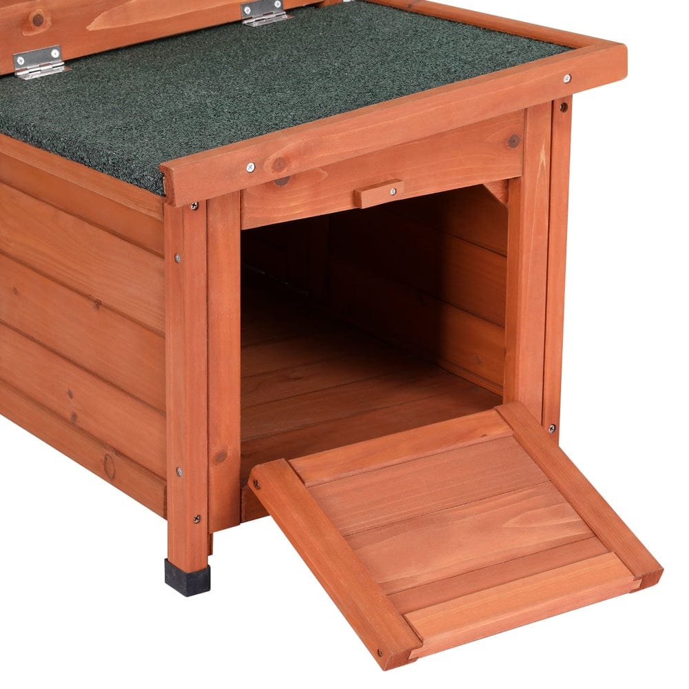 Spud Jax Petshop i.Pet Rabbit Hutch Outdoor Cat House Wooden Shelter Condo Small Enclosure Indoor i.Pet Rabbit Hutch Outdoor Cat House Wooden Shelter Condo Small Enclosure Indoor Pet Care > Coops & Hutches > Small Animal Habitats & Cages