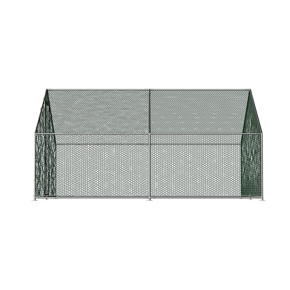 Spud Jax Petshop i.Pet Chicken Coop Cage 3x4x2m Galvanised Steel Pet Care > Farm Supplies