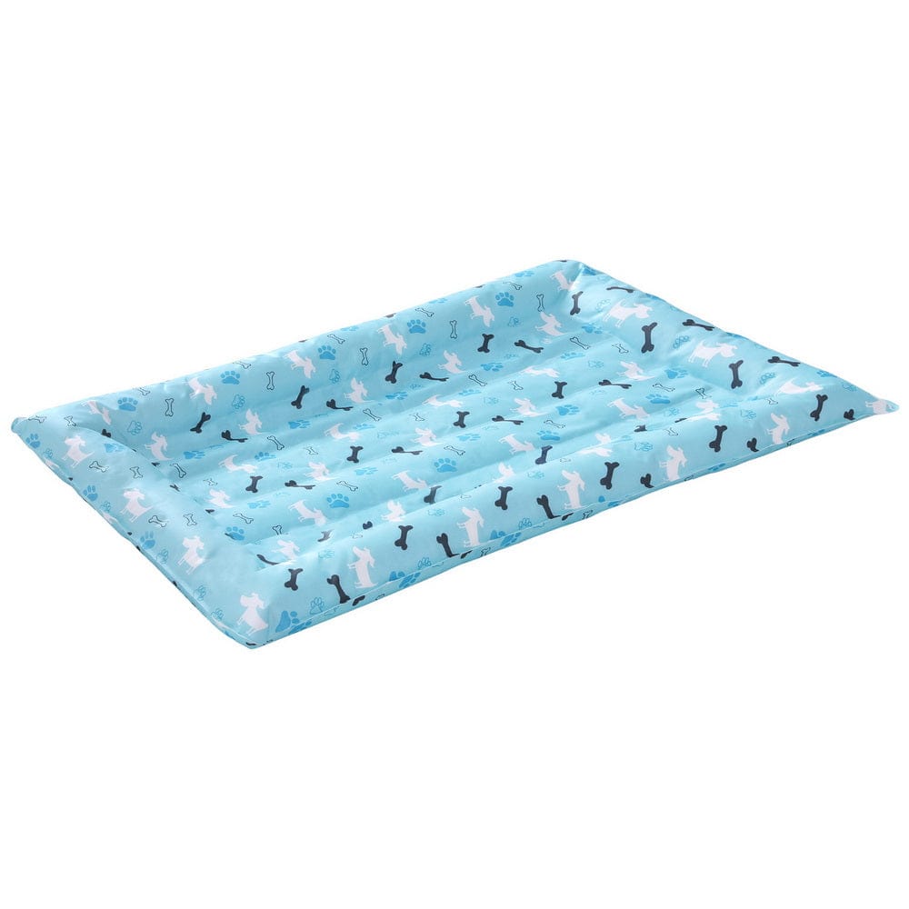 Spud Jax Petshop i.Pet Pet Cooling Mat Gel Dog Cat Self-cool Puppy Pad Large Bed Summer Blue Pet Care > Dog Supplies > Dog Beds