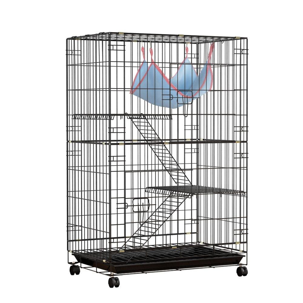 Spud Jax Petshop i.Pet Rabbit Cage 100cm Hutch 3 Level Indoor Guinea Pig Ferret i.Pet Rabbit Cage 100cm Hutch 3 Level Indoor Guinea Pig Ferret Pet Care &gt; Coops &amp; Hutches &gt; Small Animal Habitats &amp; Cages