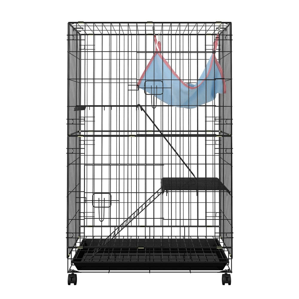 Spud Jax Petshop i.Pet Rabbit Cage 100cm Hutch 3 Level Indoor Guinea Pig Ferret i.Pet Rabbit Cage 100cm Hutch 3 Level Indoor Guinea Pig Ferret Pet Care > Coops & Hutches > Small Animal Habitats & Cages