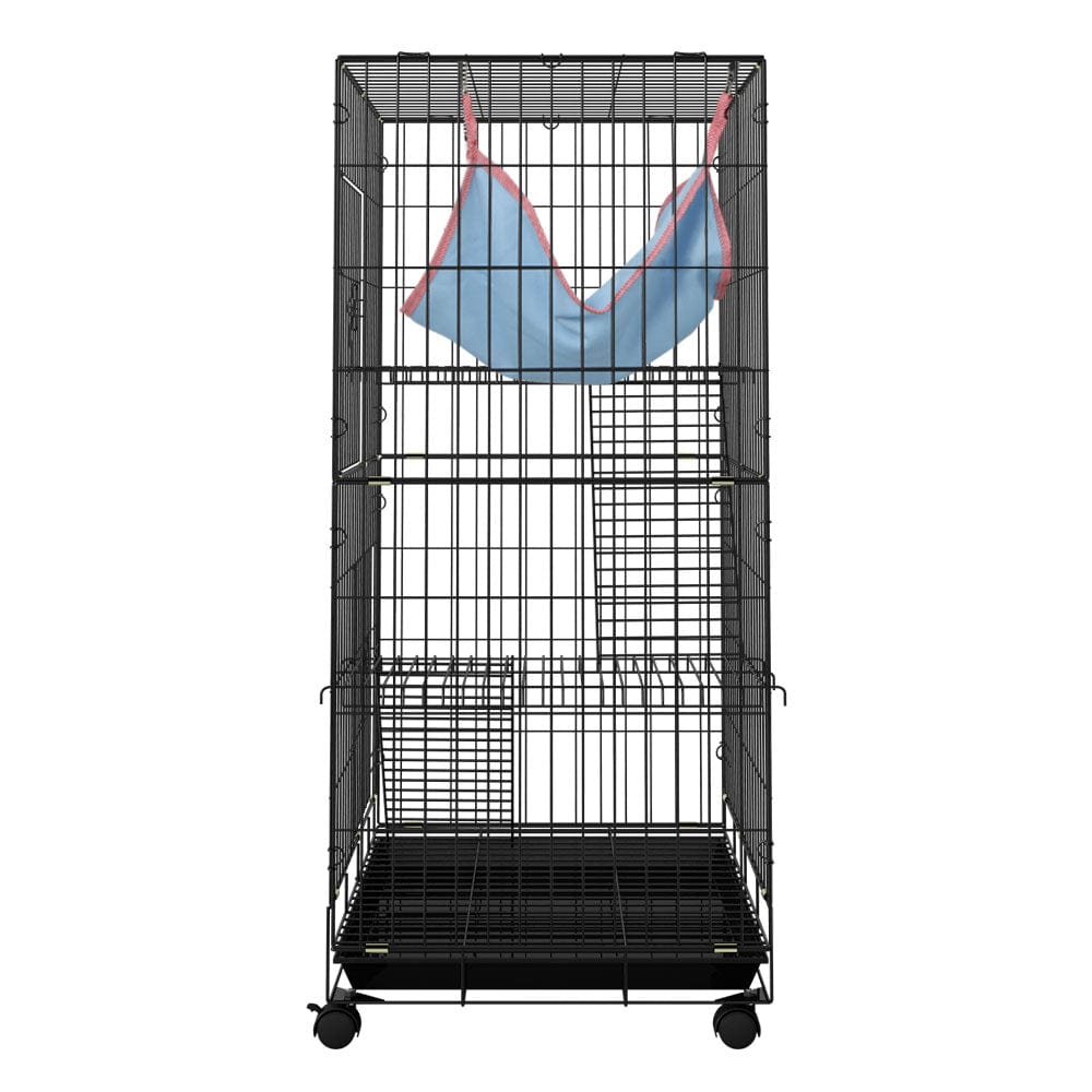 Spud Jax Petshop i.Pet Rabbit Cage 100cm Hutch 3 Level Indoor Guinea Pig Ferret i.Pet Rabbit Cage 100cm Hutch 3 Level Indoor Guinea Pig Ferret Pet Care > Coops & Hutches > Small Animal Habitats & Cages