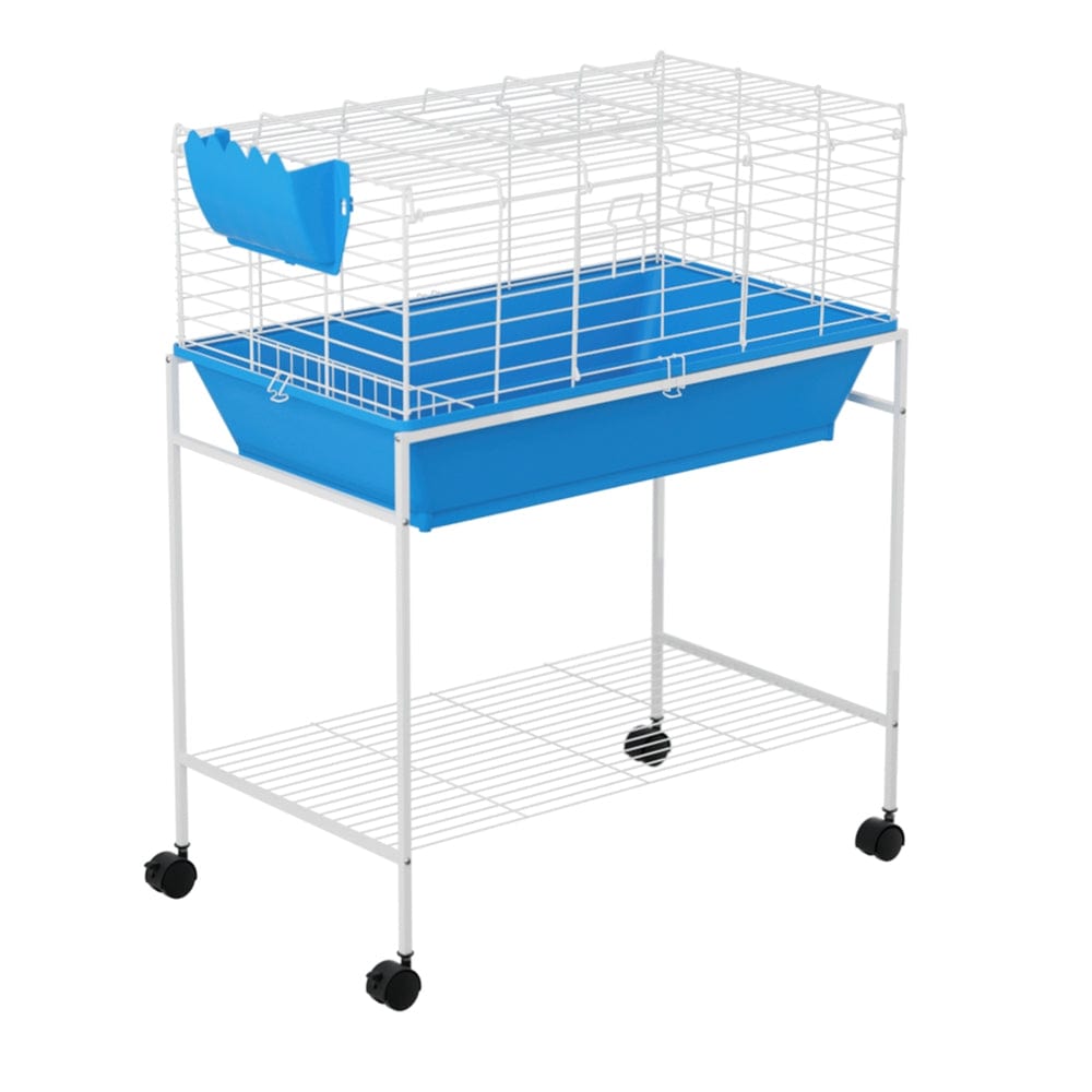 Spud Jax Petshop i.Pet Rabbit Cage Hutch Cages Indoor Hamster Enclosure Carrier Bunny Blue i.Pet Rabbit Cage Hutch Cages Indoor Hamster Enclosure Carrier Bunny Blue Pet Care