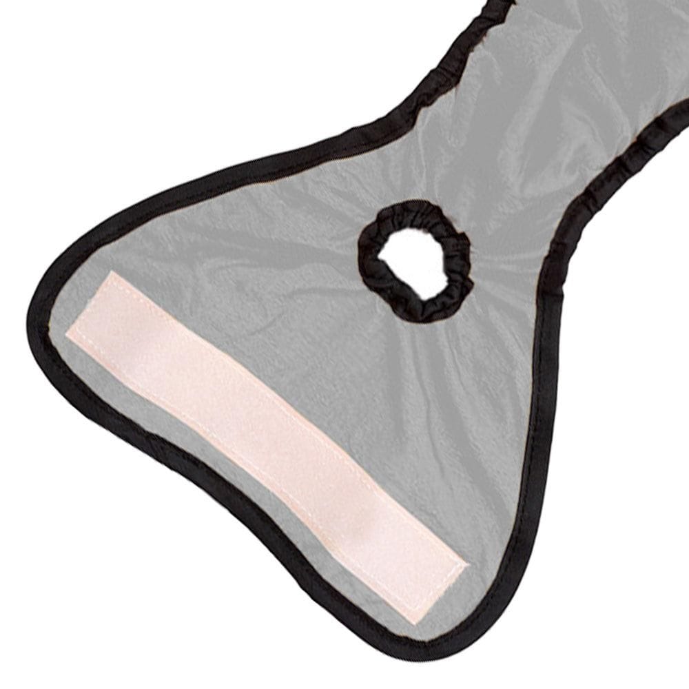 Washable Female Pet Nappy Diaper Dog Cat Physiological Pants Gray - M