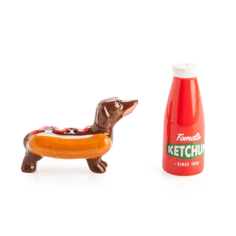 Spud Jax Petshop Sausage Dog Ketchup Salt Pepper Set Baby & Kids > Baby & Kid's Toys > Pretend Play