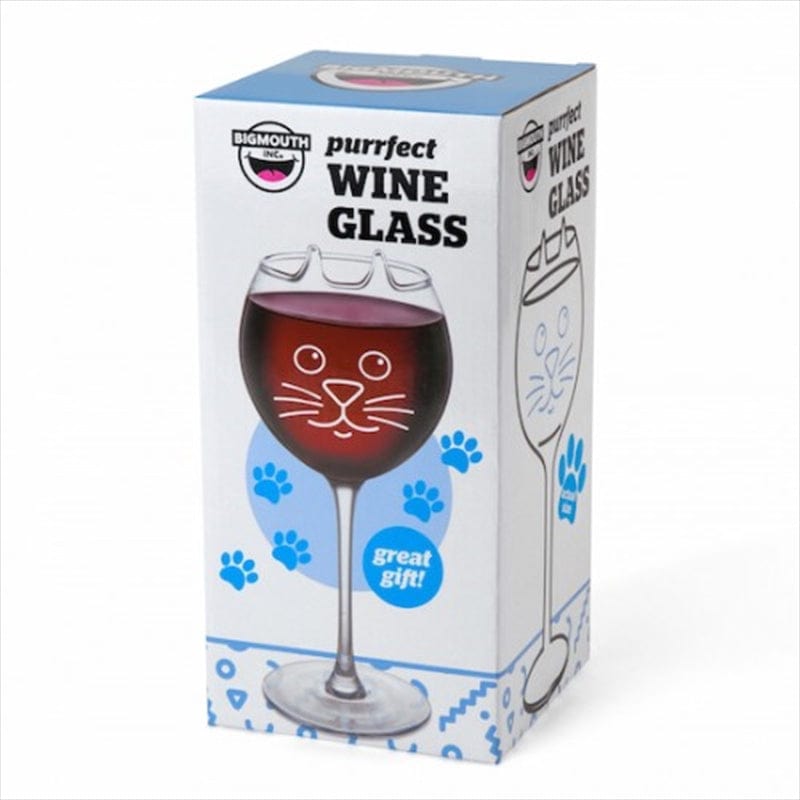 Spud Jax Petshop BigMouth The Purrfect Wine Glass Home & Garden > Kitchenware > Drinkware