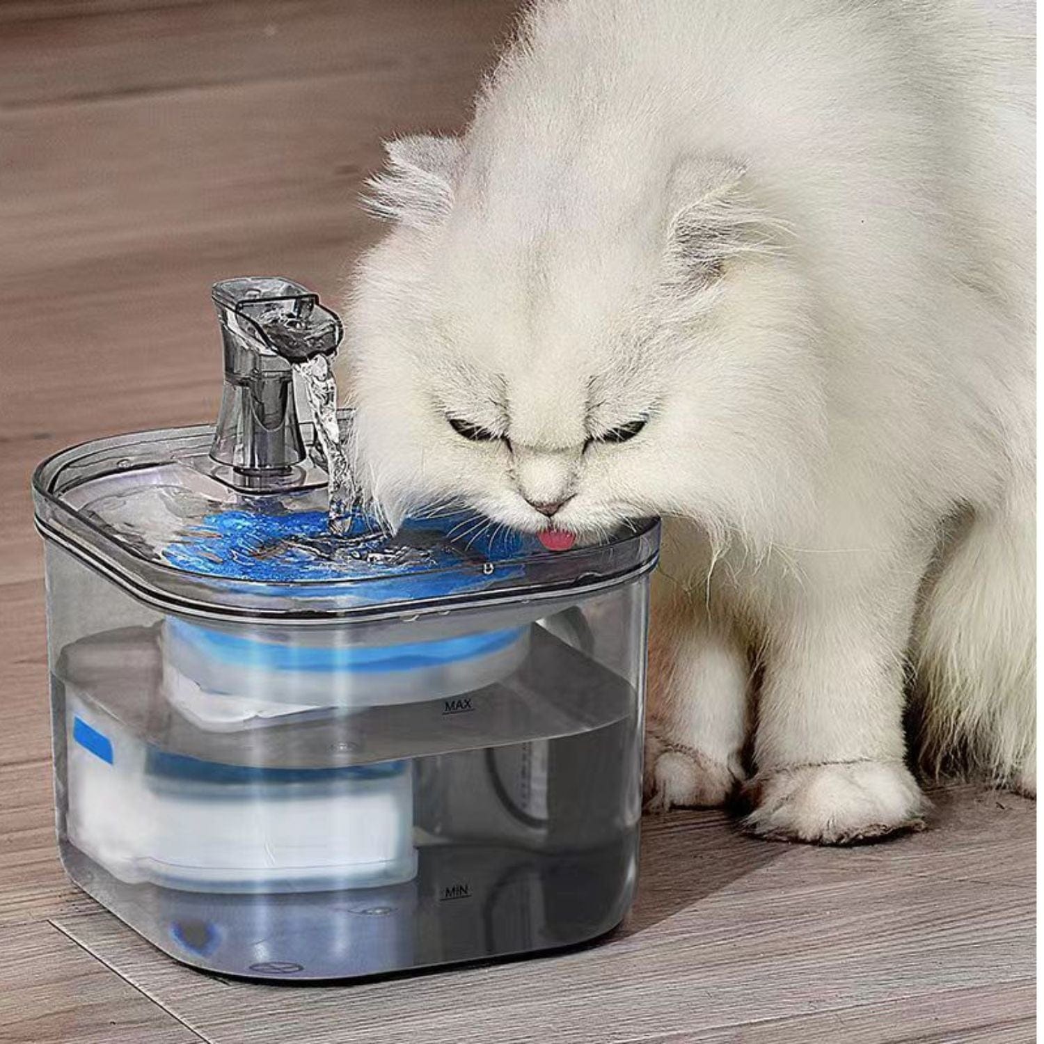 Spud Jax Petshop FLOOFI 2L Pet Water Fountain for Cats and Small Dogs FLOOFI 2L Pet Water Fountain for Cats and Small Dogs Pet Care > Cat Supplies > Cat Bowls, Feeders & Waterers