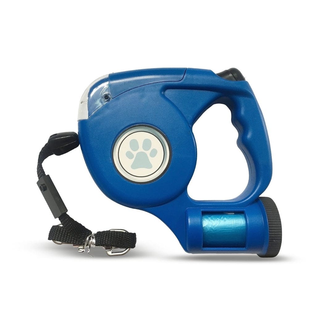 Spud Jax Petshop Floofi 3 in 1 Waste Beg LED Leash Blue FI-PC-123-HN Pet Care &gt; Dog Supplies