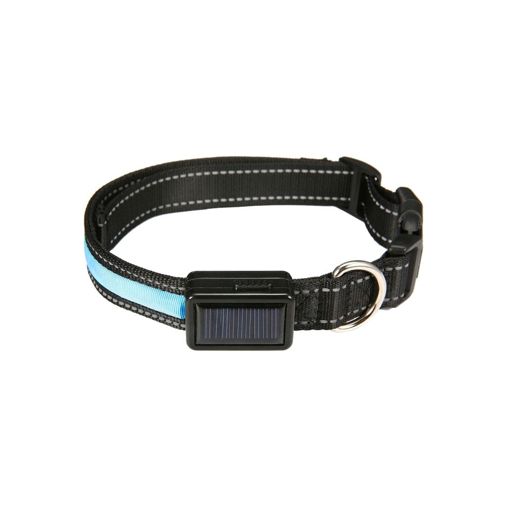 Spud Jax Petshop Floofi Solar USB Rechargable LED Dog Collar (L Blue) - PT-DC-143-QQQ Pet Care > Dog Supplies