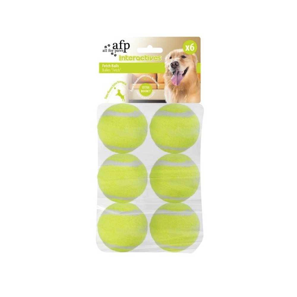 Spud Jax Petshop 6 Pack Dog Fetch Balls - Heavy Fetch N Treat All For Paws Replacement Ball 6 Pack Dog Fetch Balls - Heavy Fetch N Treat All For Paws Replacement Ball Pet Care > Toys