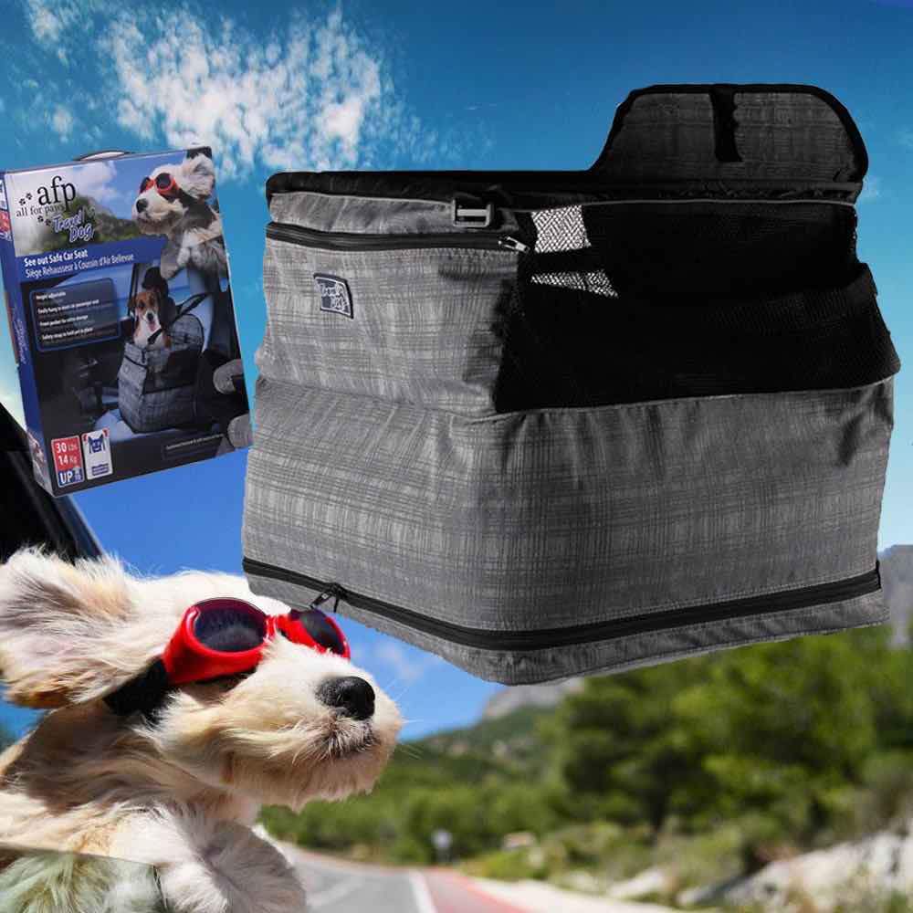 Spud Jax Petshop Dog Portable Car Seat - See Out Safe Air Cushion Travel Booster - All For Paws Dog Portable Car Seat - See Out Safe Air Cushion Travel Booster - All For Paws Pet Care > Dog Supplies > Dog Collars, Leads & Harnesses