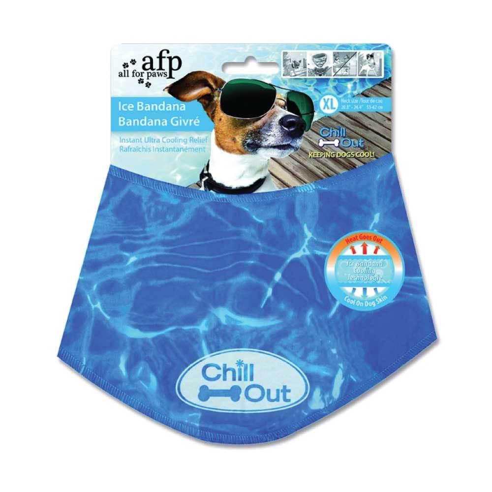 Spud Jax Petshop XL - Dog Cooling Bandana Ice Neck Collar AFP Chill Out Pet Cool Scarf Cold X Large Pet Care &gt; Dog Supplies