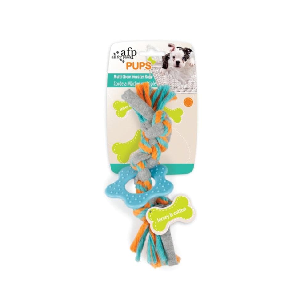 Spud Jax Petshop Puppy Multi Chew Rope Ring Toy - Dog Knotted Braided Cotton Teething Play AFP Puppy Multi Chew Rope Ring Toy - Dog Knotted Braided Cotton Teething Play AFP Pet Care > Toys