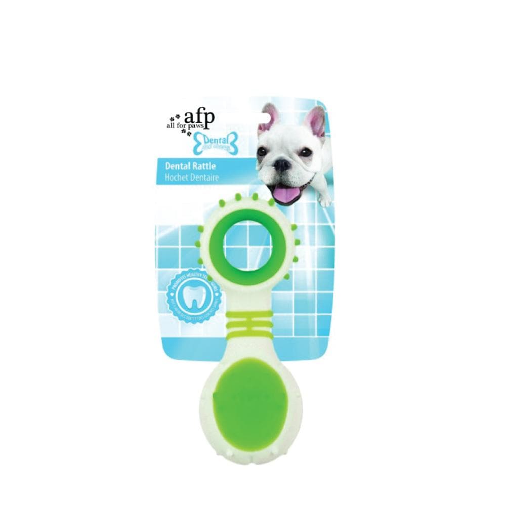 Spud Jax Petshop Dog Dental Rattle - Green Puppy Teething + Cleaning Gums Rubber Ridges Chew Dog Dental Rattle - Green Puppy Teething + Cleaning Gums Rubber Ridges Chew Pet Care > Toys
