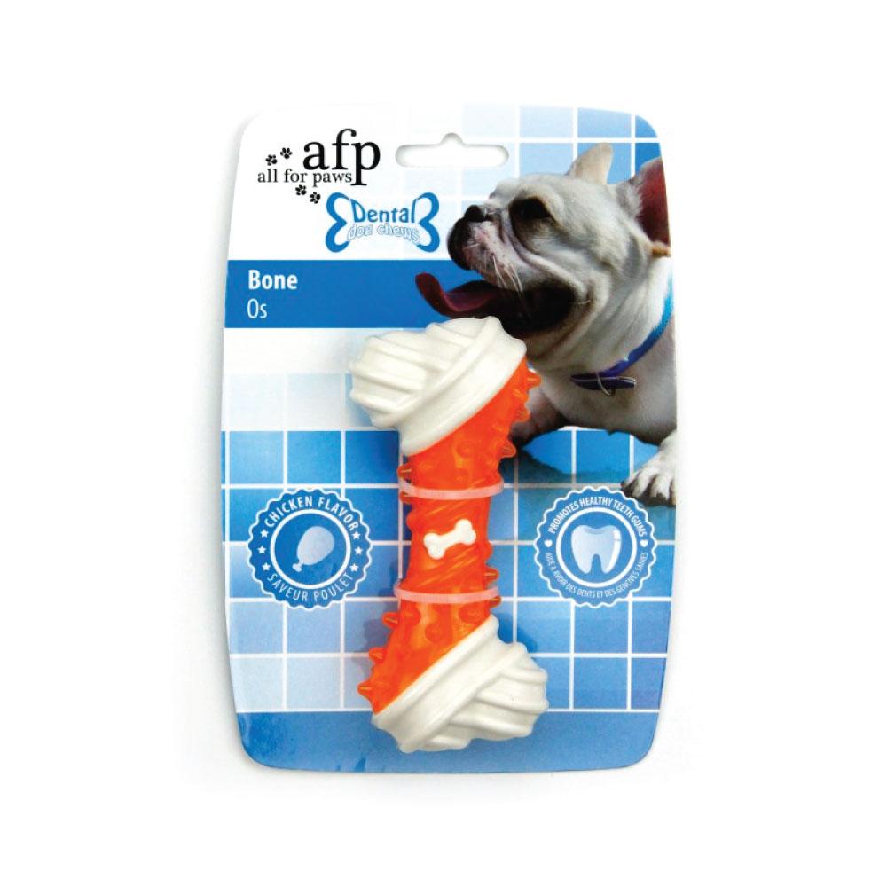 Spud Jax Petshop Dog Chew Bone - Orange Chicken Flavour Taste - Puppy Dental Teething Gum Toy AFP Dog Chew Bone - Orange Chicken Flavour Taste - Puppy Dental Teething Gum Toy AFP Pet Care > Toys