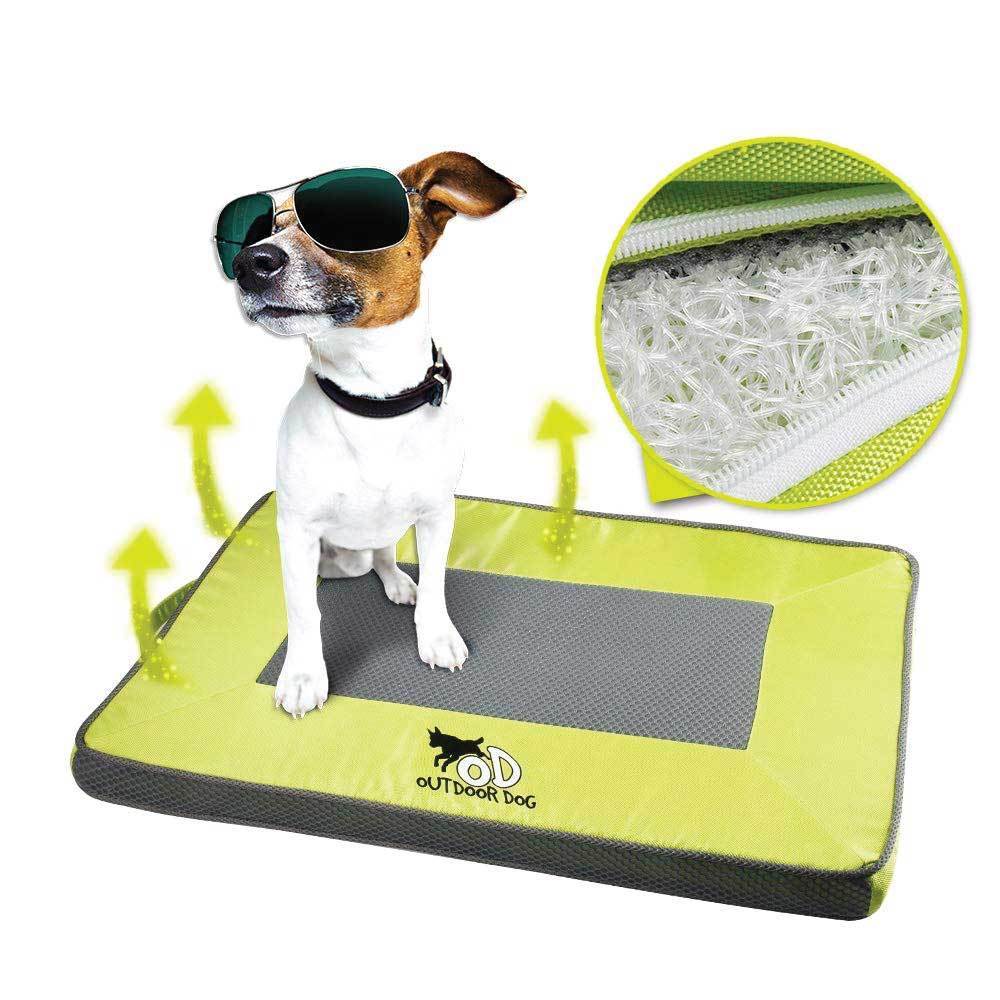 Spud Jax Petshop M Outdoor Dog Mat Quick Dry - Green Pet Cooling Pads Outside Mattress AFP Pet Care > Dog Supplies