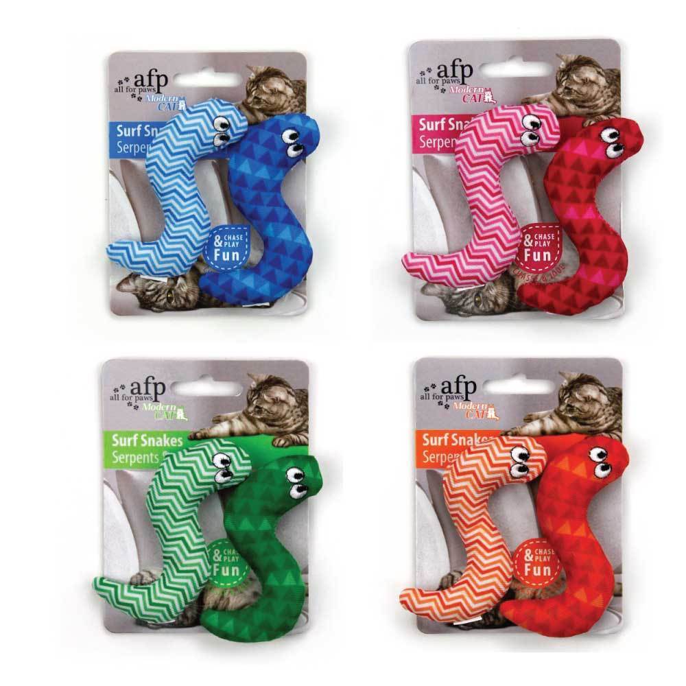 Spud Jax Petshop 4x Pack Surf Snakes 9cm Catnip Cat Crinkle Toy Chase Kitten Teaser 4x Pack Surf Snakes 9cm Catnip Cat Crinkle Toy Chase Kitten Teaser Pet Care > Toys > Cat Toys