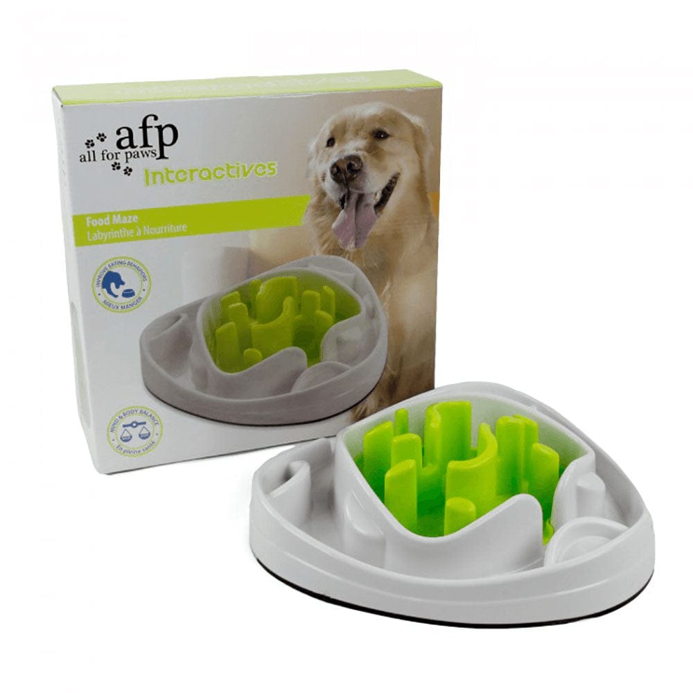 Spud Jax Petshop Dog Bowl Food Maze - Interactive Treat Feeder + Water Dish All For Paws Pet Pet Care > Pet Food