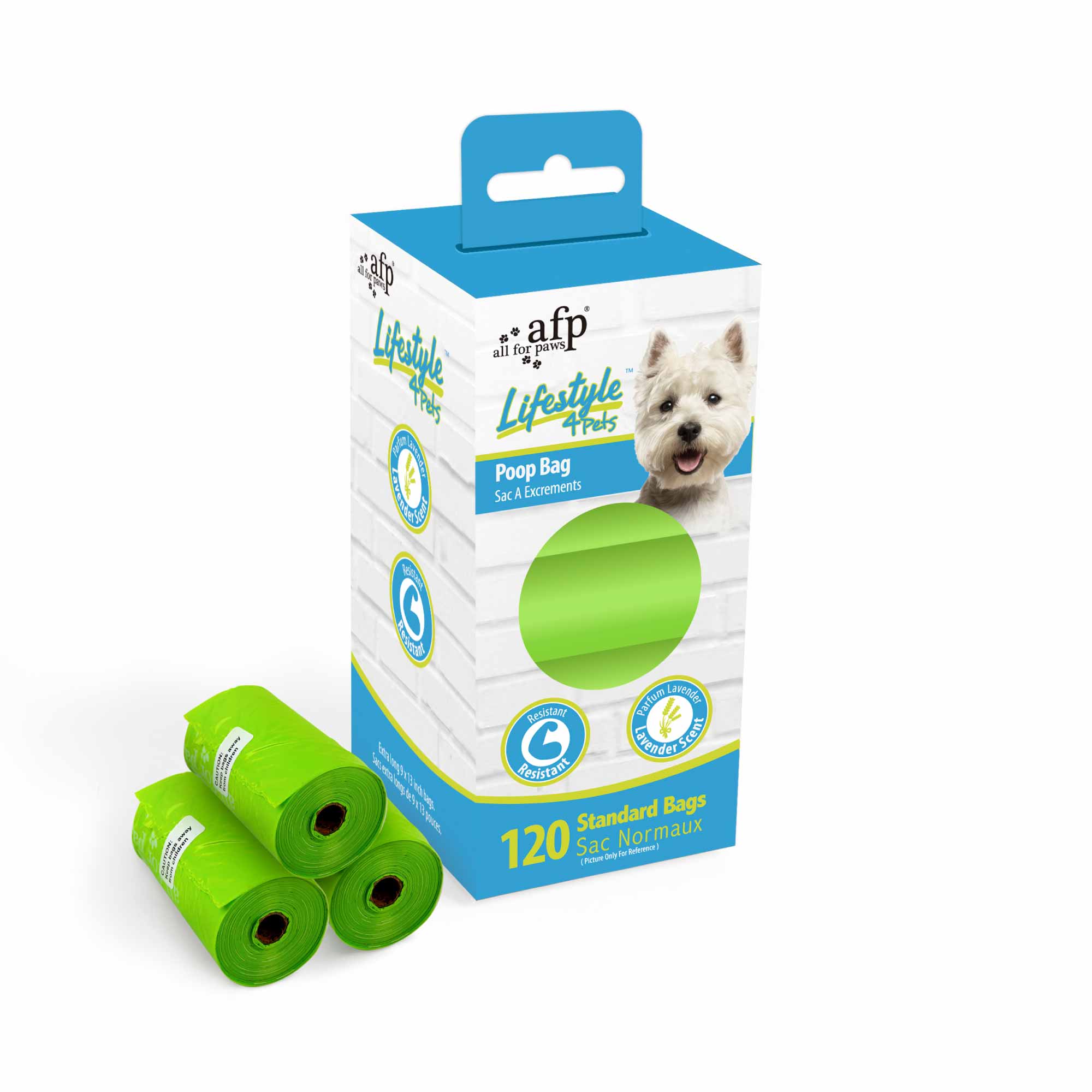 Spud Jax Petshop 120 Dog Poop Bags 8x15 Rolls/Bags - Pet Waste Roll Lavender 120 Dog Poop Bags 8x15 Rolls/Bags - Pet Waste Roll Lavender Pet Care