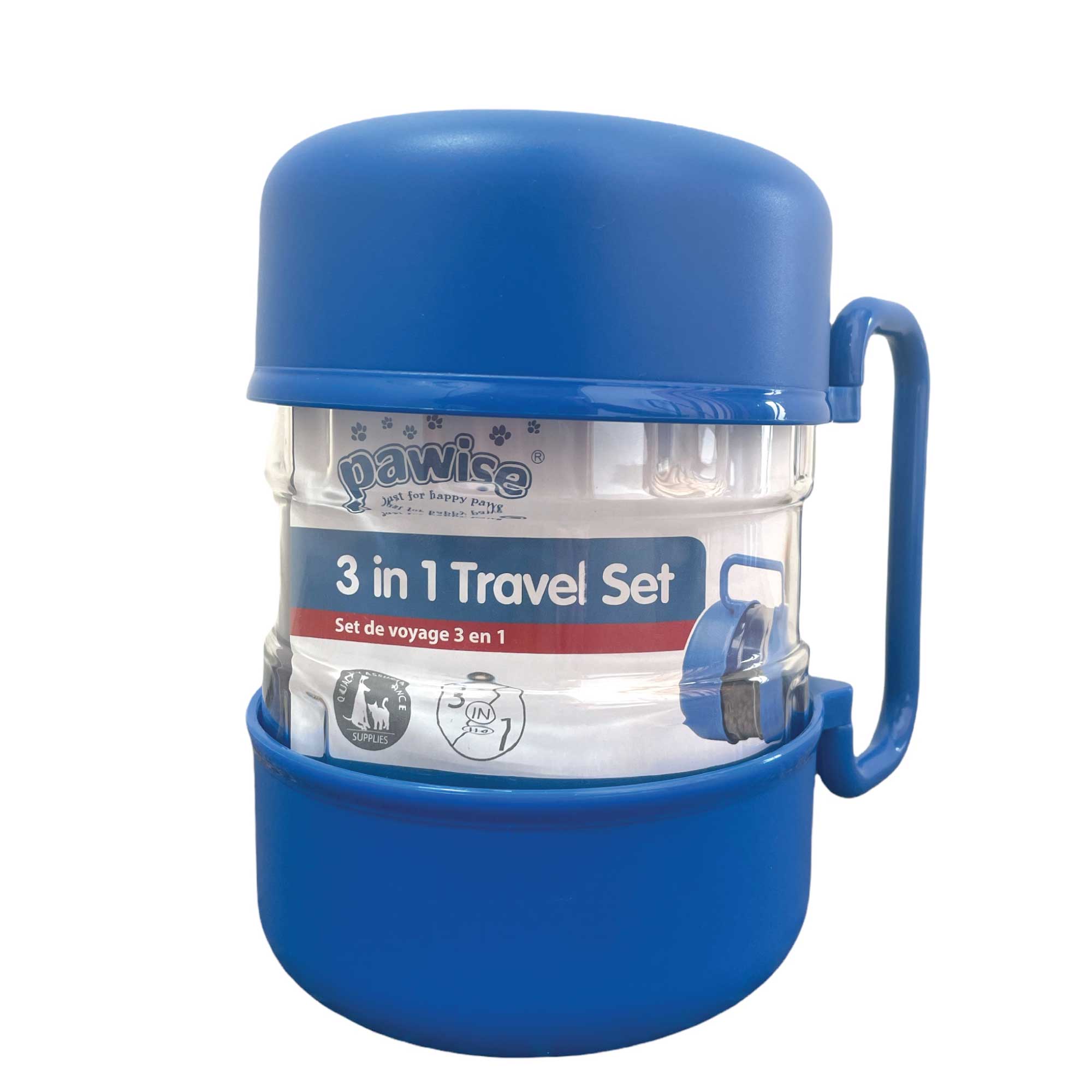 Spud Jax Petshop 3 In 1 Pet Travel Food Water Bowl Set Dog Cat Portable Feeding Carry Container 3 In 1 Pet Travel Food Water Bowl Set Dog Cat Portable Feeding Carry Container Pet Care
