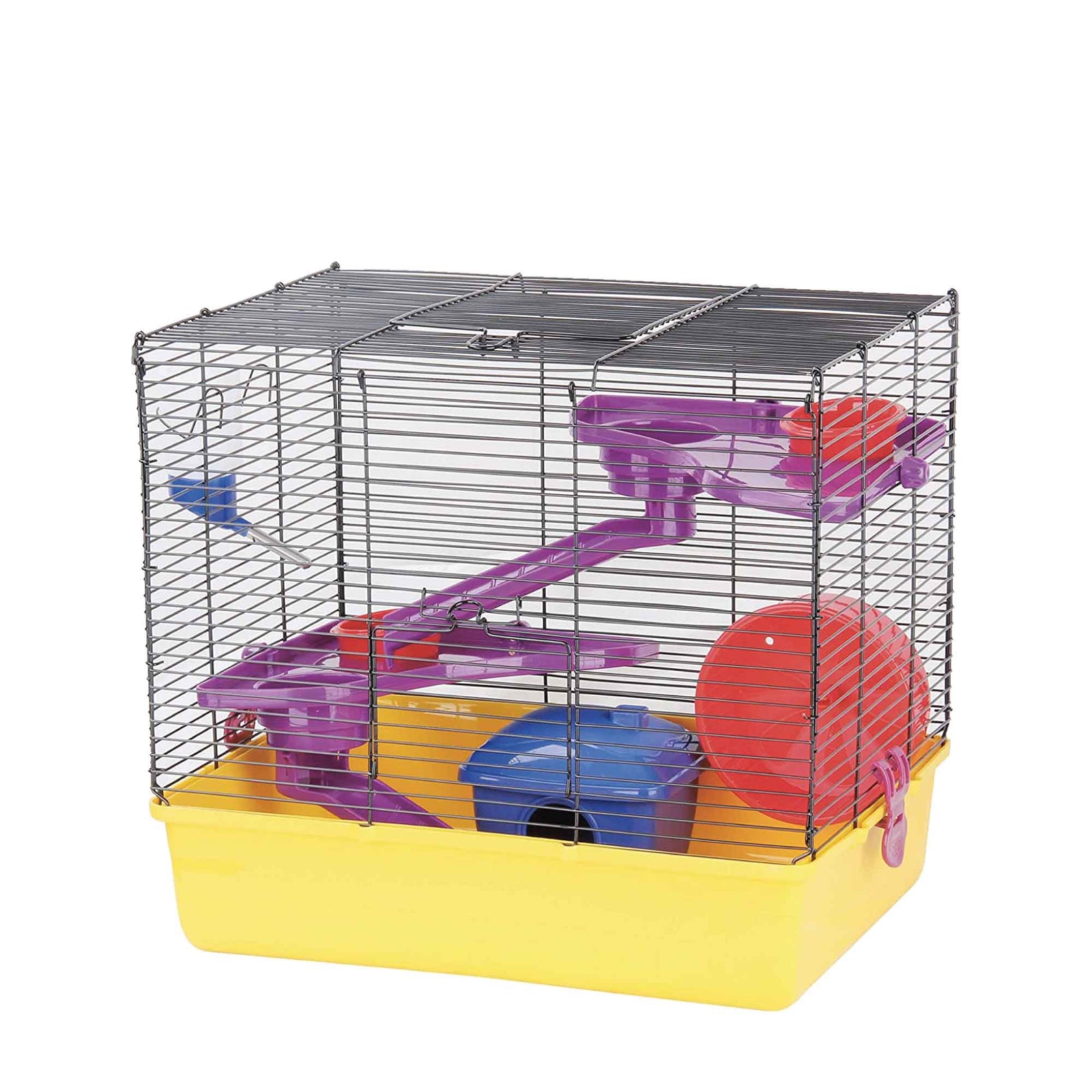 Spud Jax Petshop Hamster Fun Home Large Mouse Cage 40.5x30x37cm Pet Mice Rat Play House Enclosure Hamster Fun Home Large Mouse Cage 40.5x30x37cm Pet Mice Rat Play House Enclosure Pet Care
