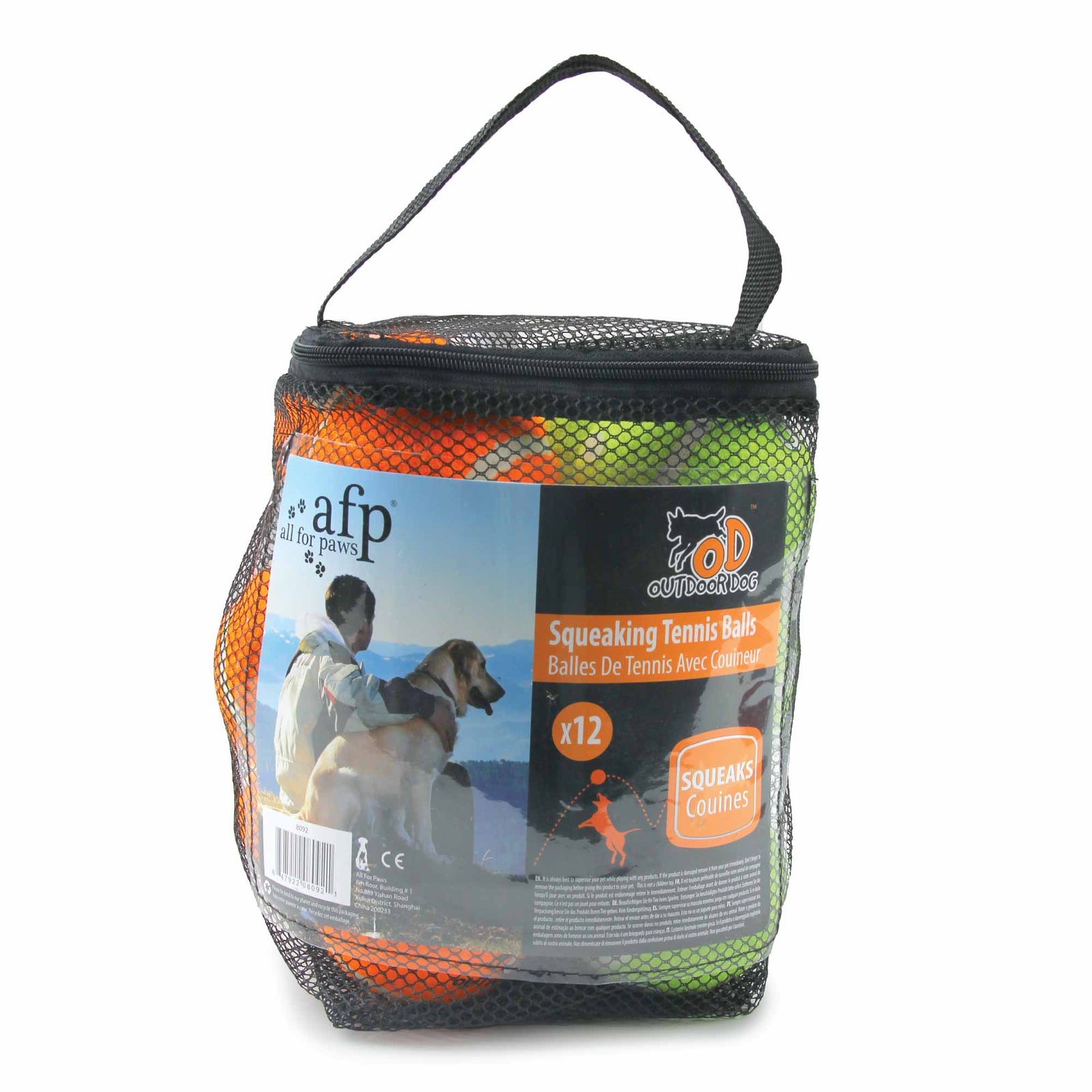Spud Jax Petshop 12 Pack Dog Squeaking Tennis Balls - 6.5cm Squeaky Sound Fetch Play Toy 12 Pack Dog Squeaking Tennis Balls - 6.5cm Squeaky Sound Fetch Play Toy Pet Care > Toys > Dog Toys