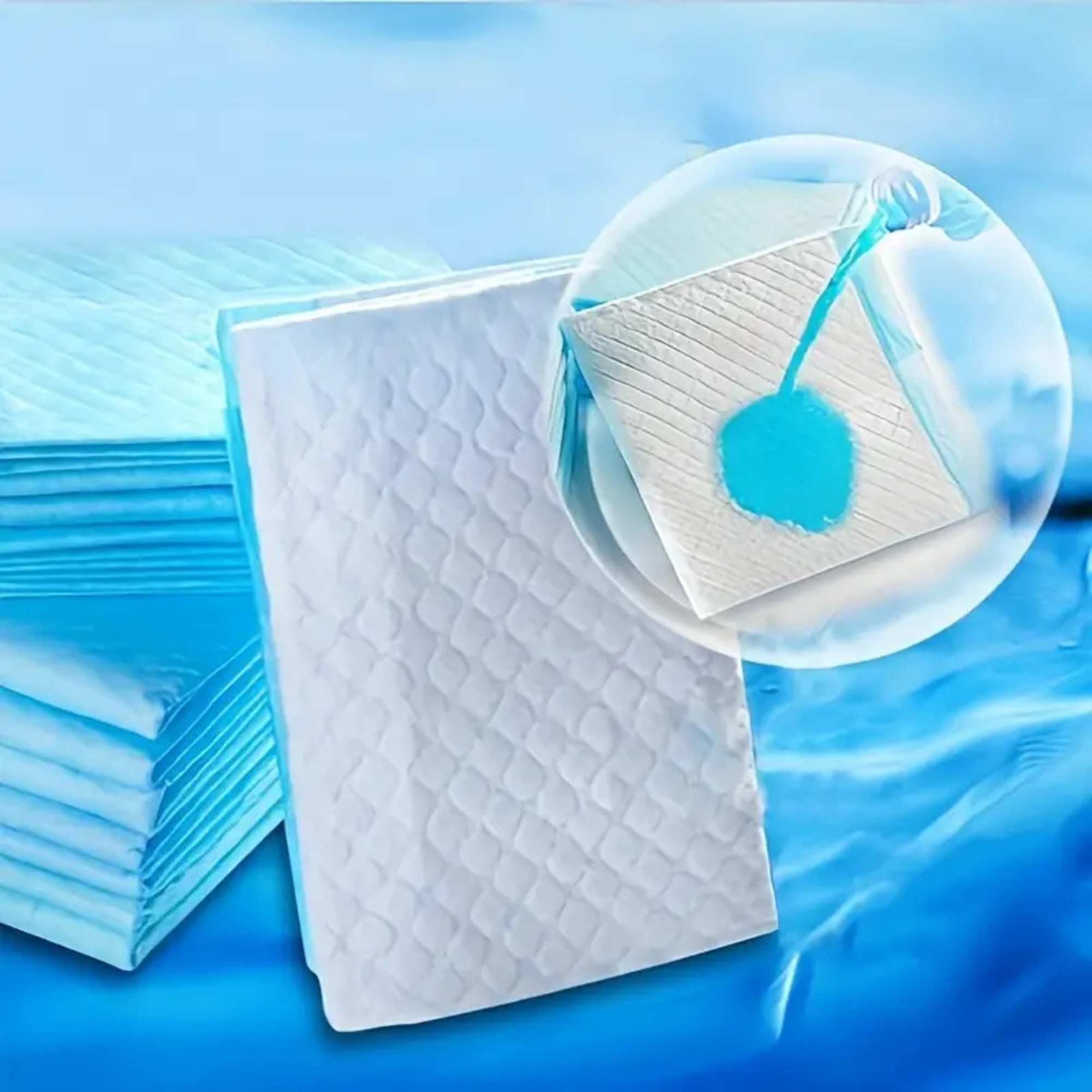 Spud Jax Petshop 30x Pack Puppy Training Mat 56x56cm Dog Indoor Pads Pee Absorbent Toilet 30x Pack Puppy Training Mat 56x56cm Dog Indoor Pads Pee Absorbent Toilet Pet Care > Dog Supplies > Dog Training Aids
