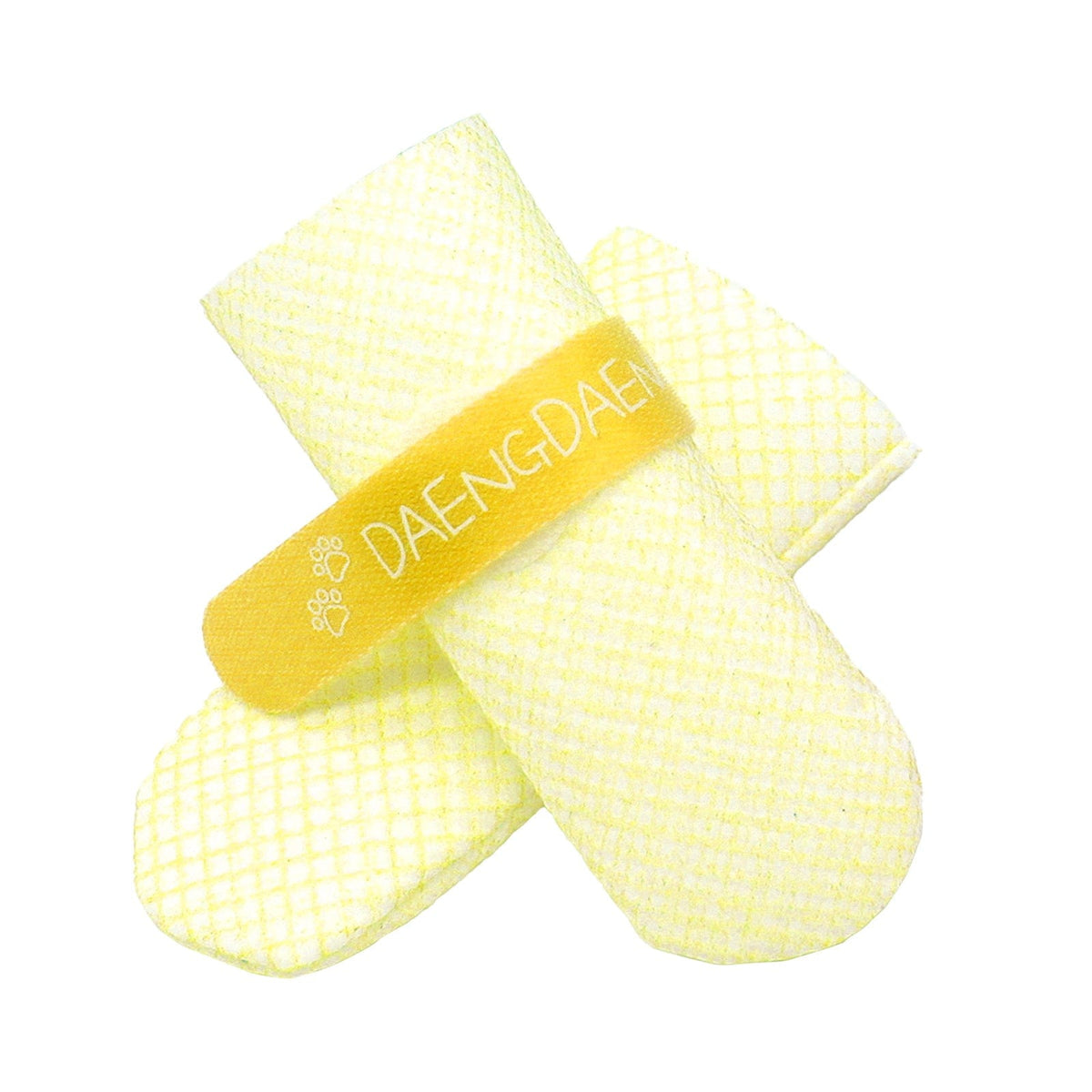 Spud Jax Petshop 28pc X Dog Shoes Waterproof Disposable Boots Anti-Slip Pet Socks S YELLOW Pet Care &gt; Dog Supplies