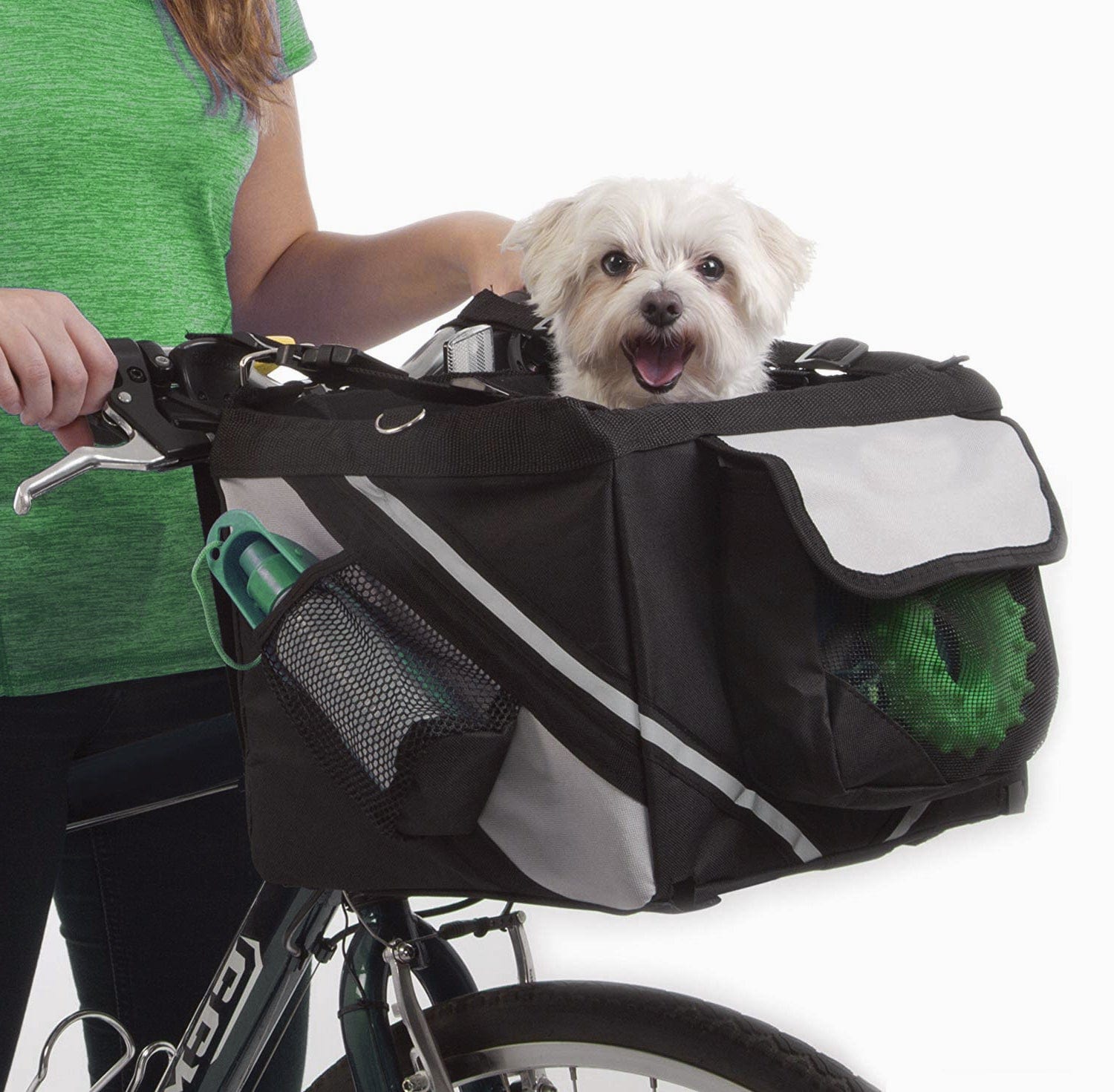 Spud Jax Petshop Bike Basket for Pets Pet Care > Cat Supplies > Cat Carriers & Crates