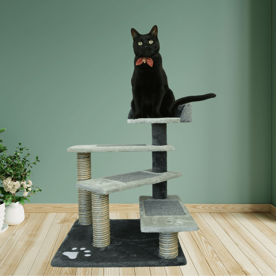 Spud Jax Petshop Petwiz Multi Level PawPal Scratching Post Cat Tree Pet Care > Cat Supplies