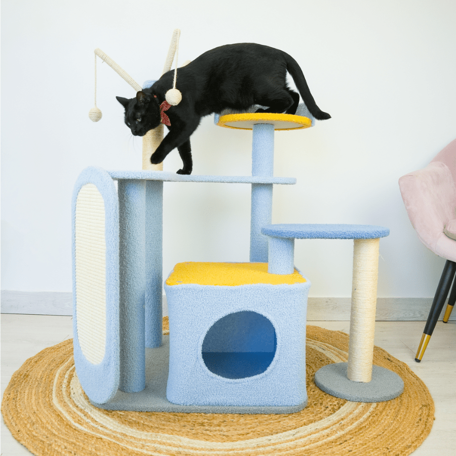 Spud Jax Petshop Petwiz KityKat Playland Cat Tree Scratching Post Pole Pet Care > Cat Supplies