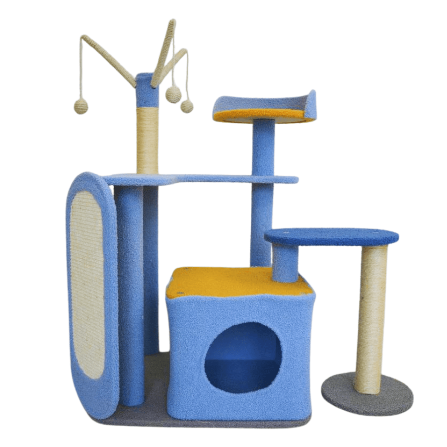 Spud Jax Petshop Petwiz KityKat Playland Cat Tree Scratching Post Pole Pet Care &gt; Cat Supplies