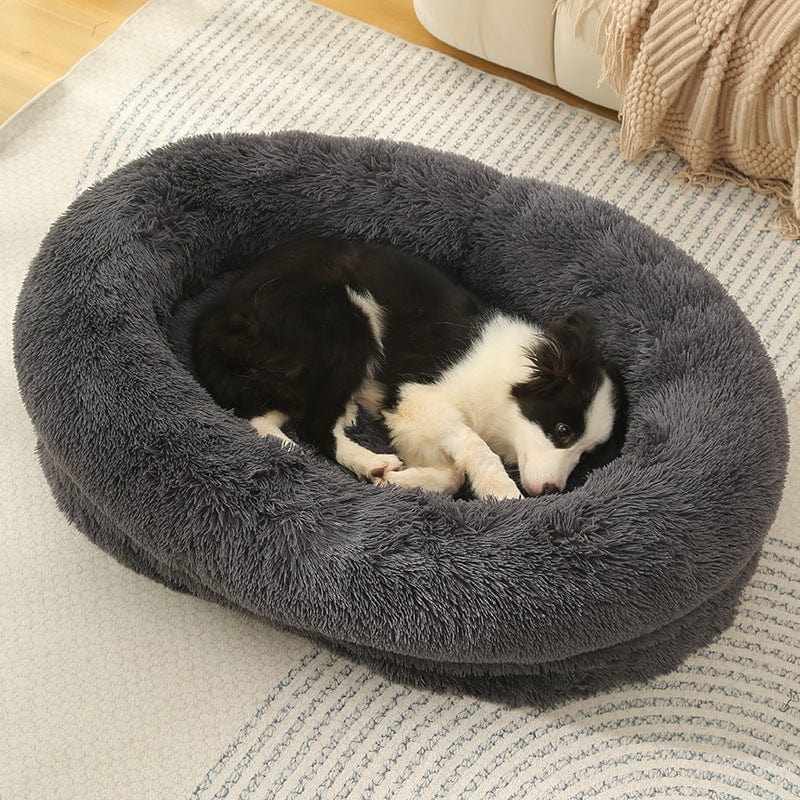 Spud Jax Petshop Fluffy Donut-Shaped Pet Bed- Soft, Cozy, and Anti-Anxiety for Dogs and Cats, Machine Washable Dark Gray Size:S 60*15*18cm Fluffy Donut-Shaped Pet Bed- Soft, Cozy, and Anti-Anxiety for Dogs and Cats, Machine Washable Dark Gray Size:S 60*15*18cm Pet Care &gt; Dog Supplies &gt; Dog Beds