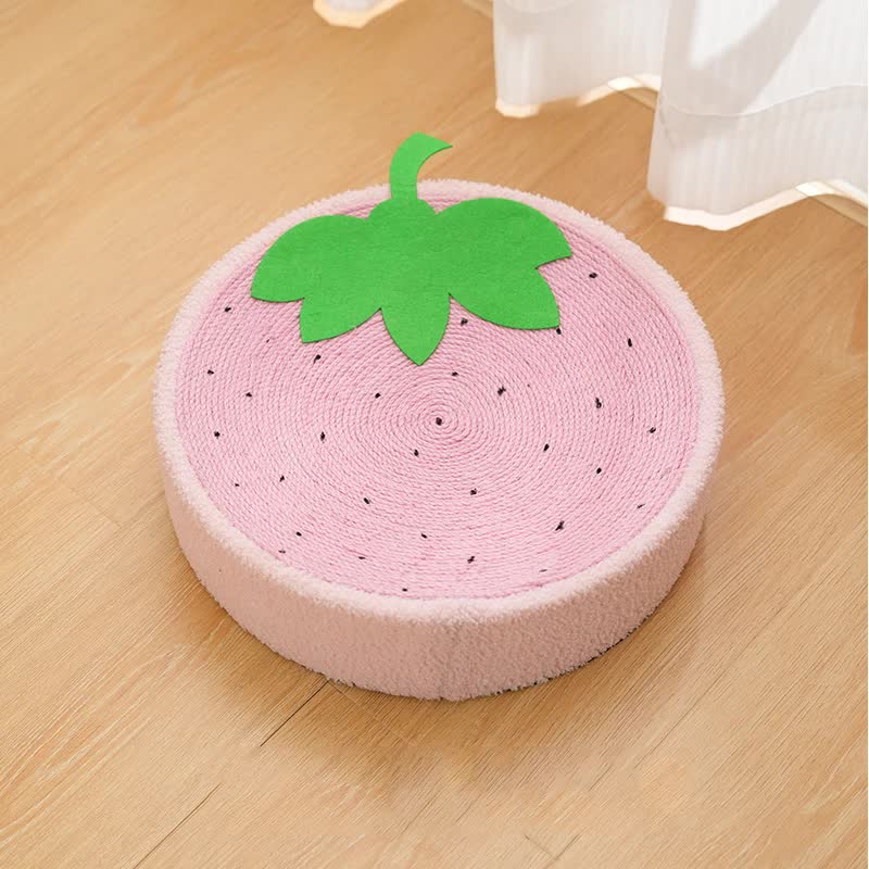 Spud Jax Petshop Strawberry-Shaped Cat Scratcher Bed - Fun Sisal Pad for Cats 40*40*10cm Strawberry-Shaped Cat Scratcher Bed - Fun Sisal Pad for Cats 40*40*10cm Pet Care &gt; Cat Supplies &gt; Cat Scratchers