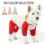 Spud Jax Petshop Waterproof Dog Raincoat with Hidden Leash Hole - Windproof and Comfortable for Outdoor Walks, Size:S (Back Length 20cm/7.87in, Bra 31cm/12.20in) White Waterproof Dog Raincoat with Hidden Leash Hole - Windproof and Comfortable for Outdoor Walks, Size:S (Back Length 20cm/7.87in, Bra 31cm/12.20in) White Pet Care > Dog Supplies > Dog Apparel